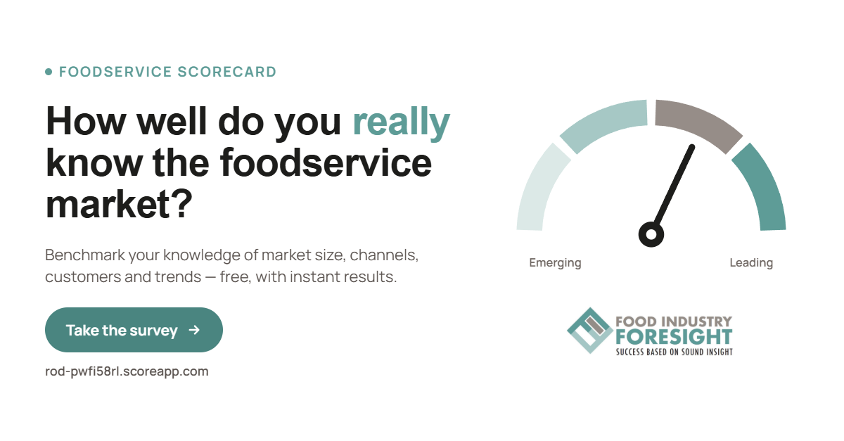Foodservice Readiness Scorecard Post - Landscape